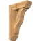 Ekena Millwork Funston Slat Rough Sawn Bracket w/ Offset Brace, Western Red Cedar, 8"W x 24"D x 36"H BKT0806X24X36FST06RWR - alternate 1